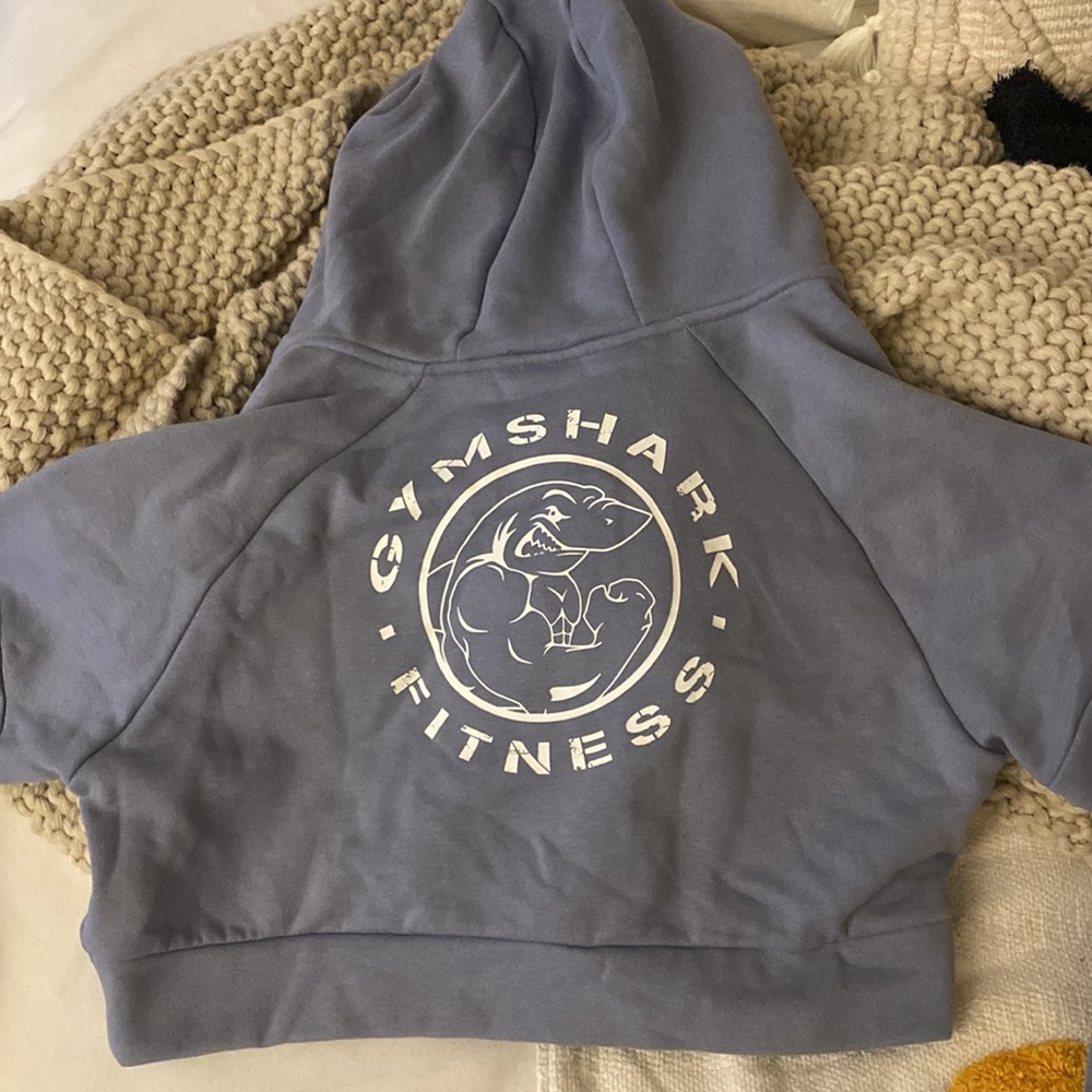 Cropped Gymshark Zip-up Hoodie
